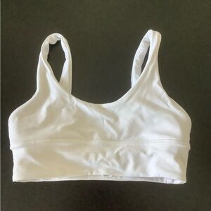 Lululemon Athletica Classic White Sports Bra